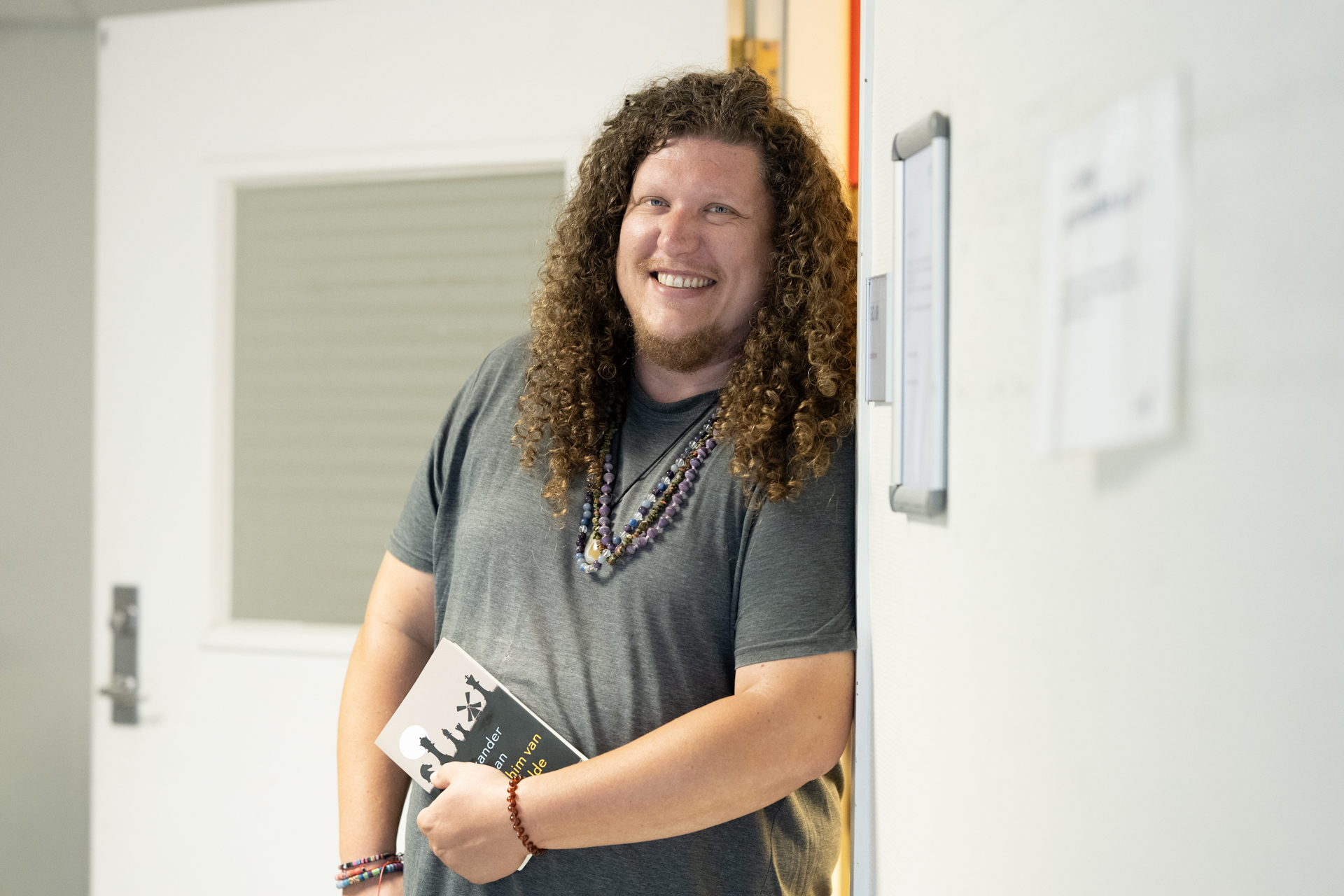 Lex Baneman, medewerker postkamer