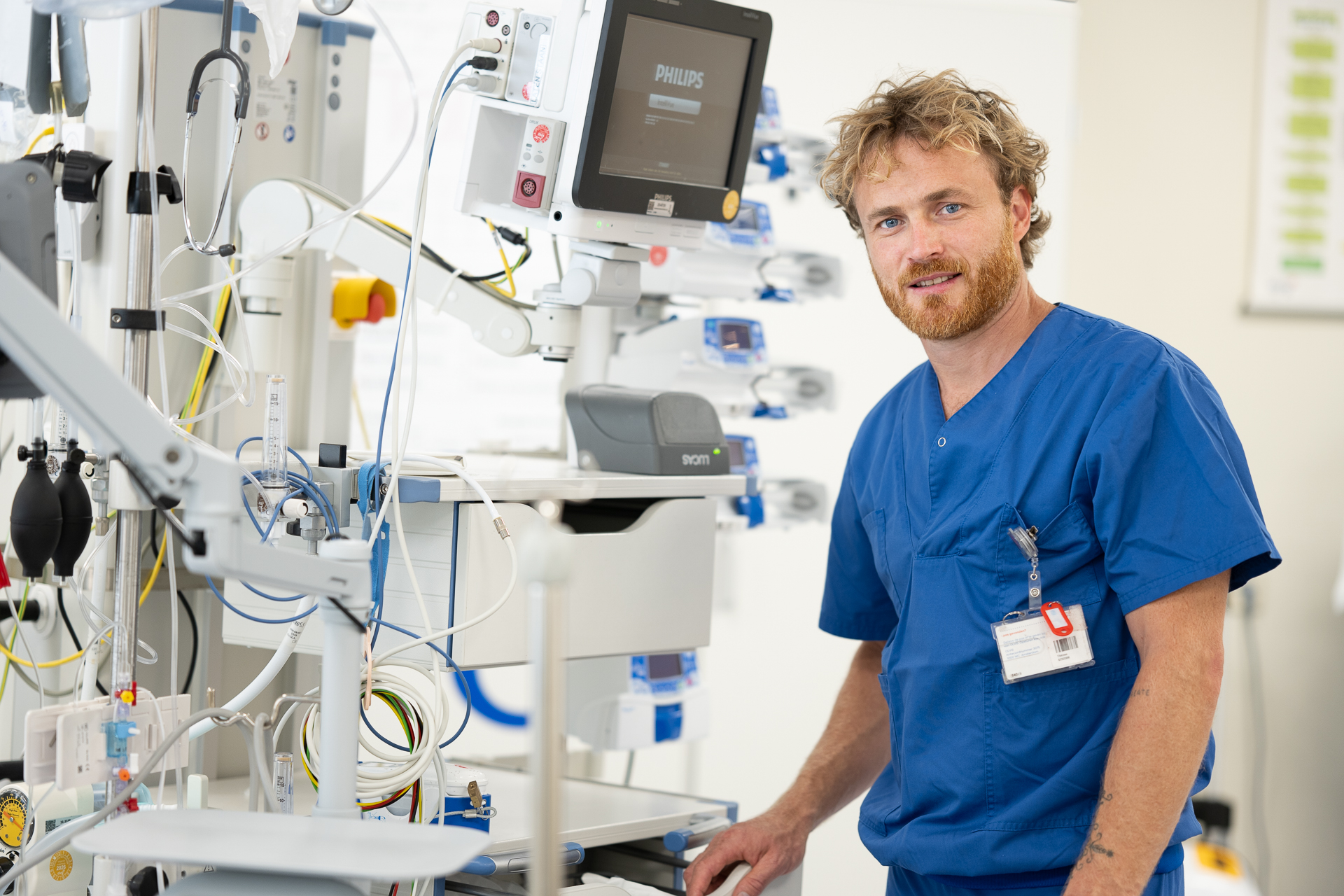 Foto van OLVG SEH arts Obbe Tiddens