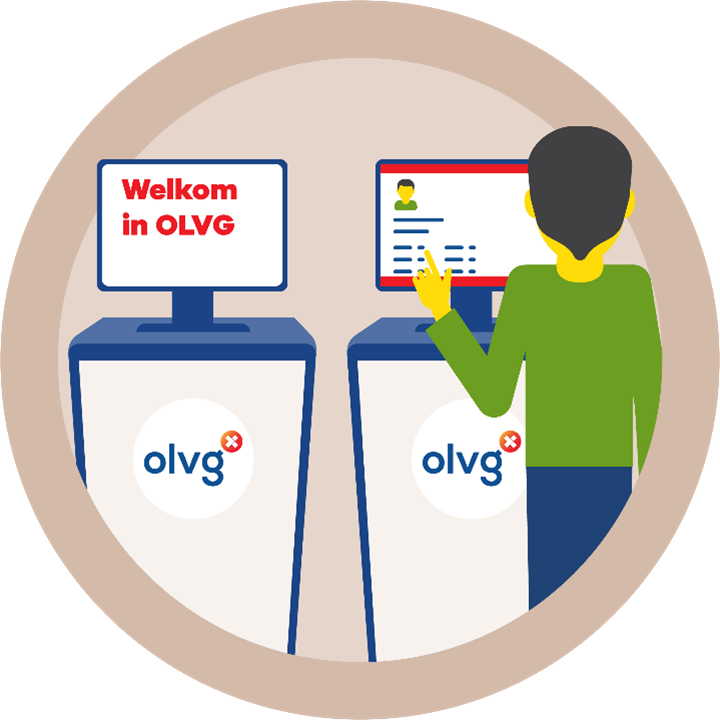 Icoon digitaal inchecken