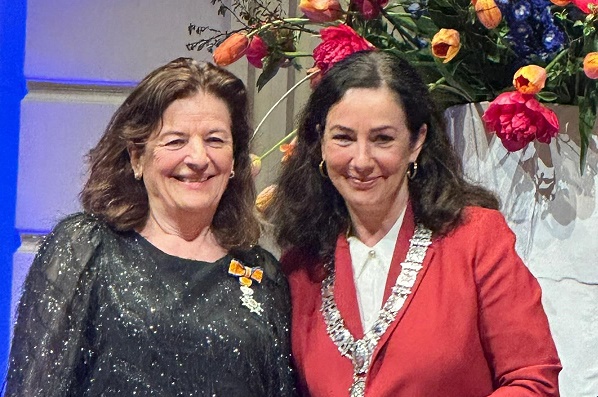 Femke Halsema en Mariëlle van Pampus