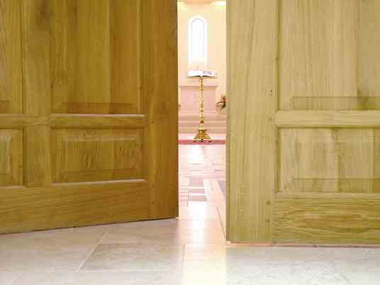 Foto van de kapel, locatie Oost