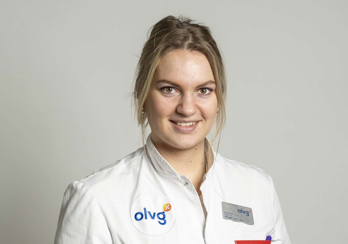 Klinisch technoloog Masa de Ridder in haar OLVG uniform