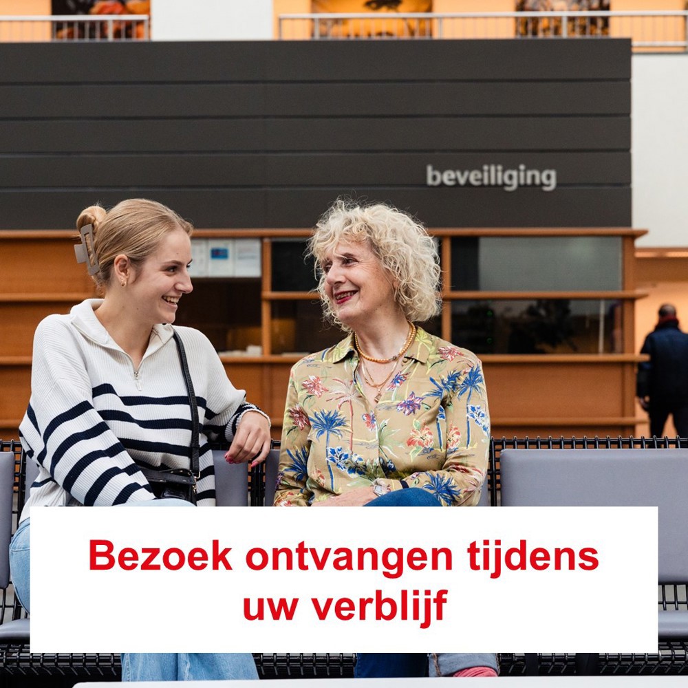 bezoek ontvangen tijdens uw verblijf
