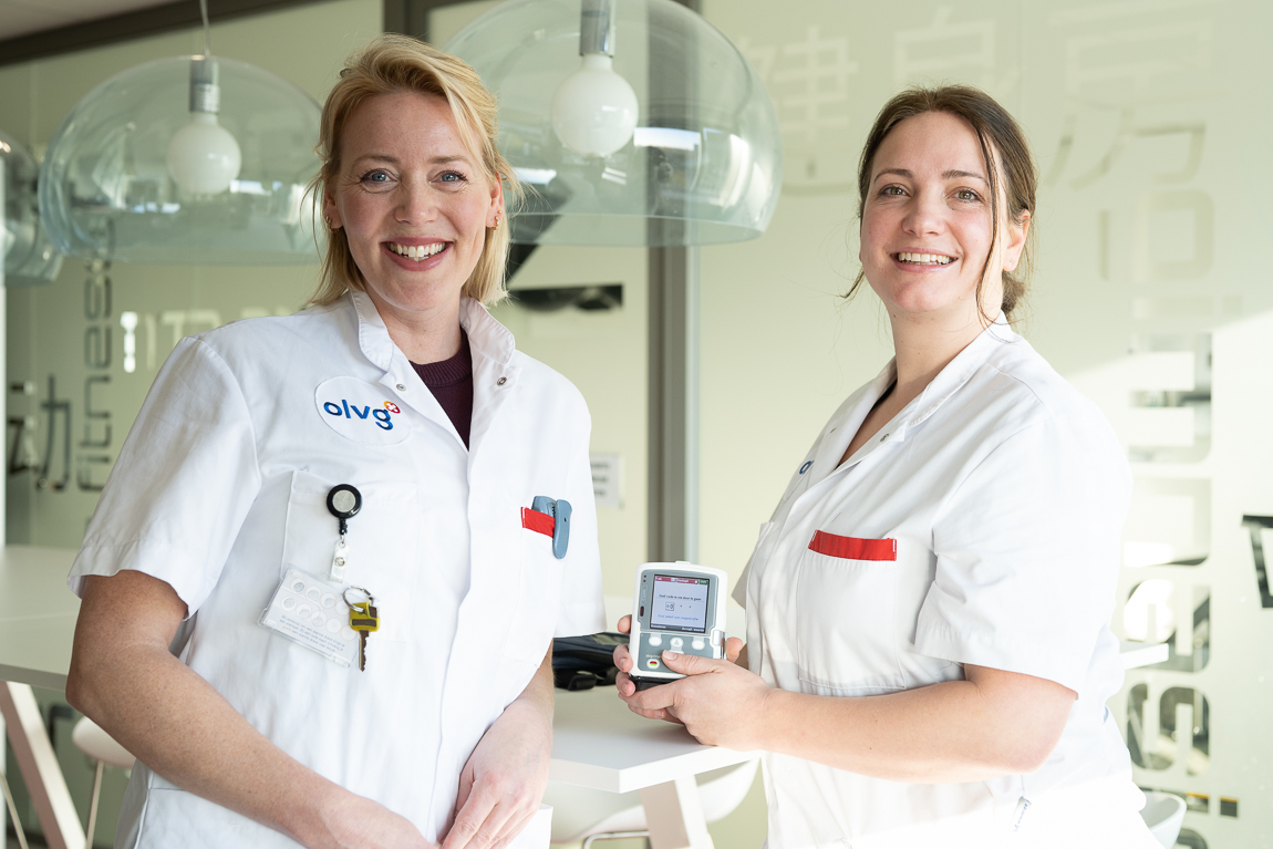 Foto van het OPAT team