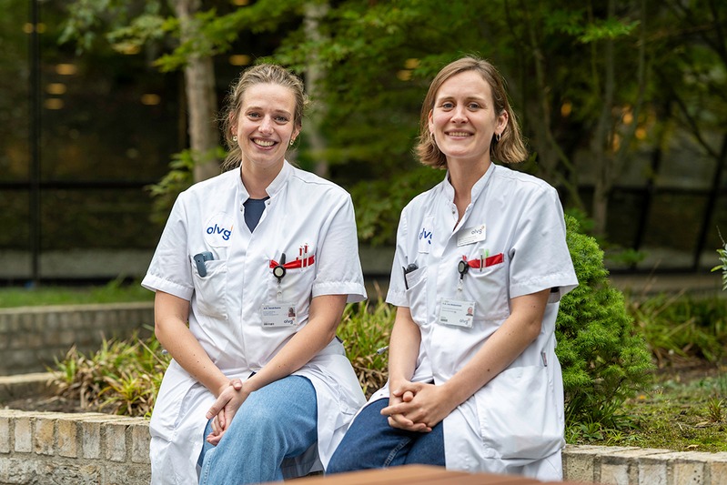 Foto van Fien von Meijenfeldt en Sylke Hendriksma